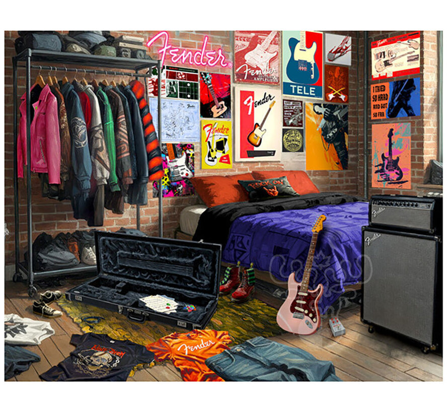Springbok Fender Fanatic Den Puzzle 1000pcs