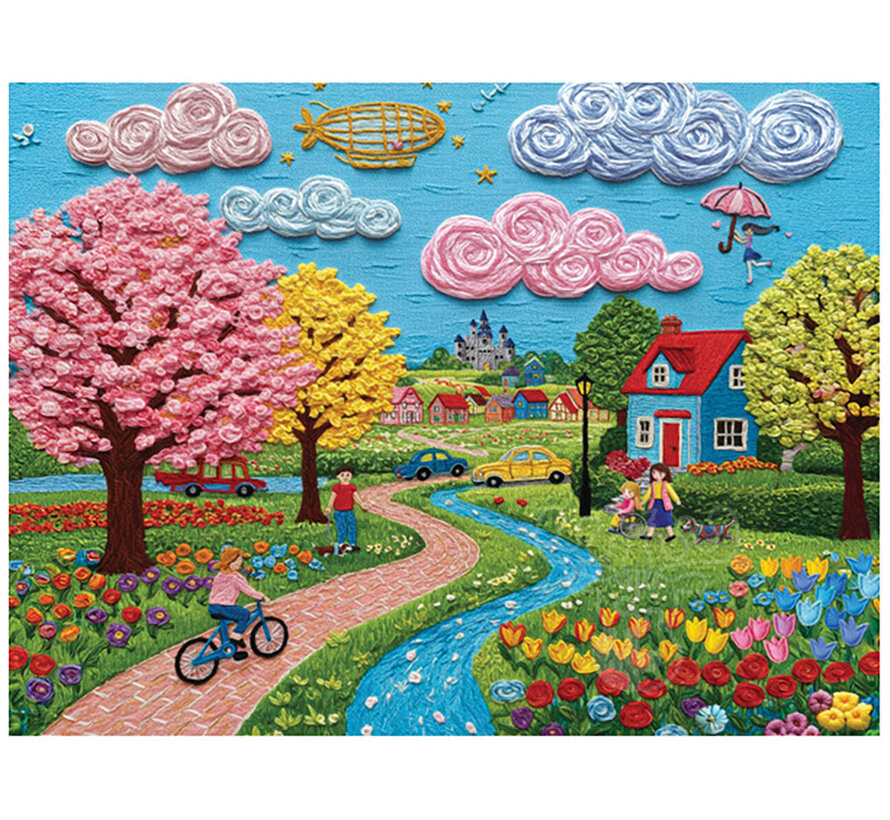 Springbok Springtime Stroll Puzzle 1000pcs