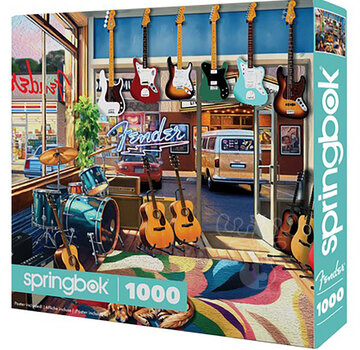 Springbok Springbok Fender Guitar Shop Puzzle 1000pcs
