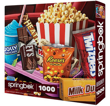 Springbok Springbok Hershey's Movie Night Treats Puzzle 1000pcs