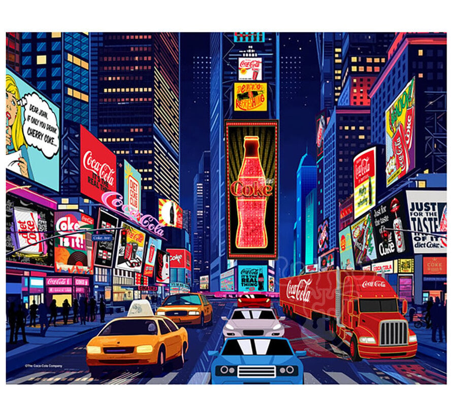 Springbok Coca-Cola City Nights Puzzle 1000pcs