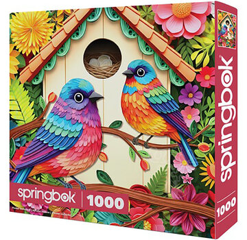 Springbok Springbok Blooming Birds Puzzle 1000pcs
