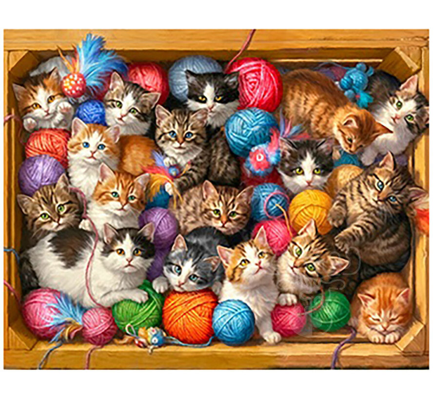 Springbok Kittens Galore Puzzle 1000pcs