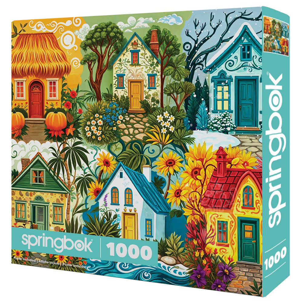 Springboch Puzzles Springbok Seasons Of Home Puzzle 1000pcs - Puzzles Canada