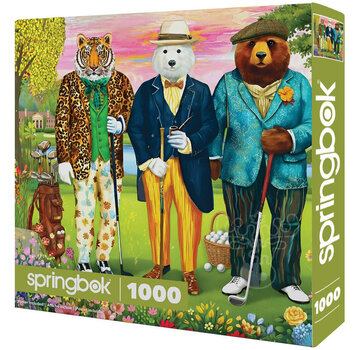 Springbok Springbok Tee Time Gentlemen Puzzle 1000pcs