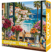 Springbok Springbok Mediterranean In Bloom Puzzle 1000pcs
