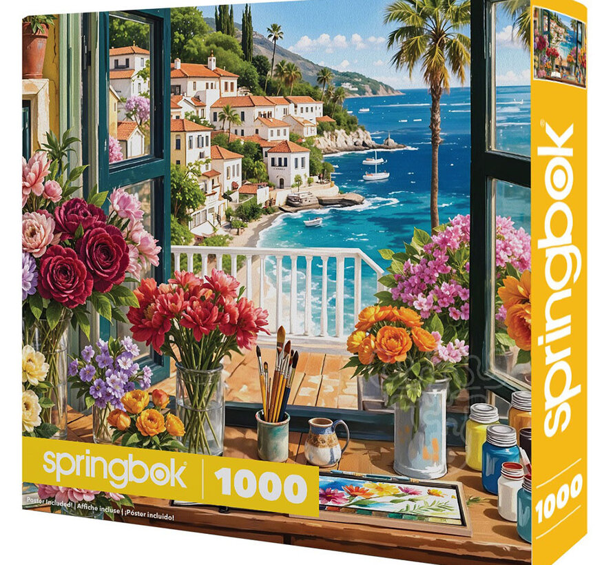 Springbok Mediterranean In Bloom Puzzle 1000pcs
