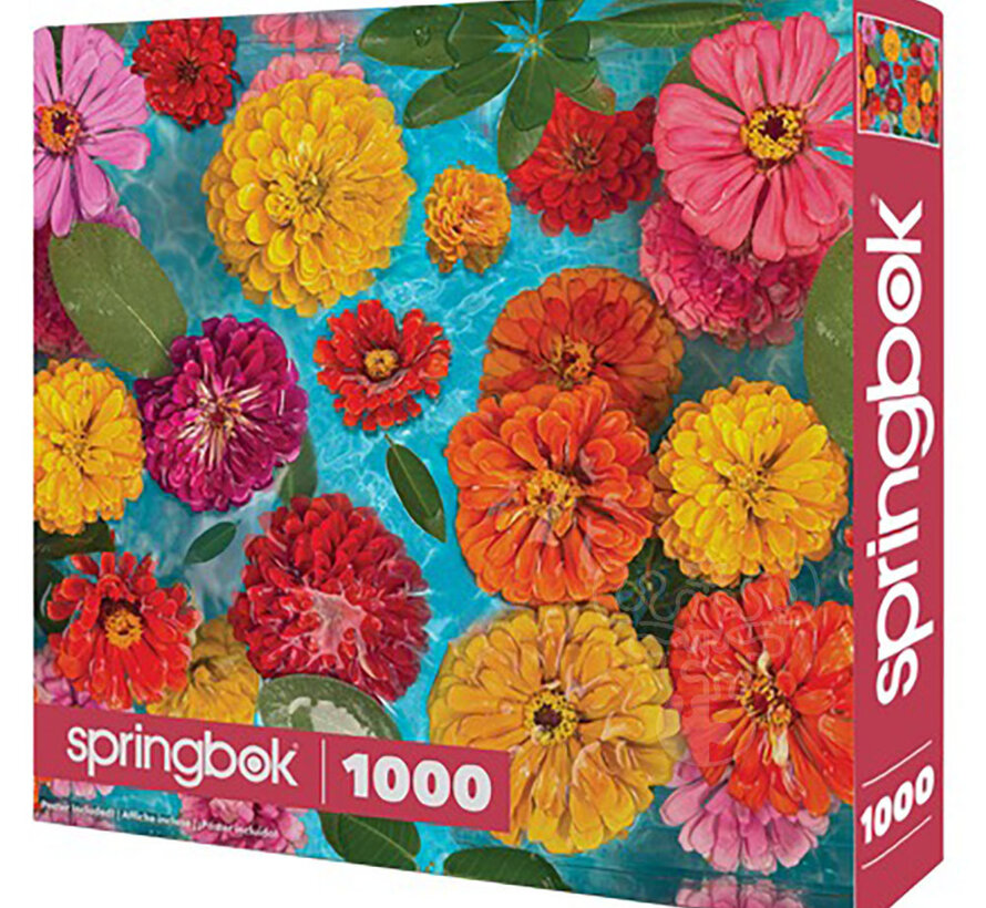 Springbok Floating Flowers Puzzle 1000pcs