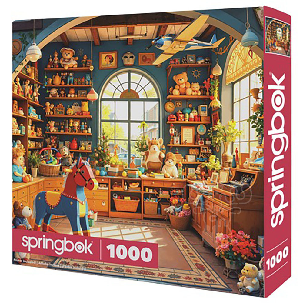 Spring Box Puzzle Book Store Springbok Toy Shop Puzzle 1000pcs - Puzzles Canada