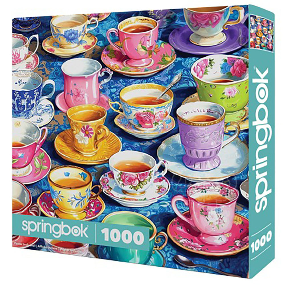 High Tea Puzzle Springbok Afternoon Tea Puzzle 1000pcs - Puzzles Canada