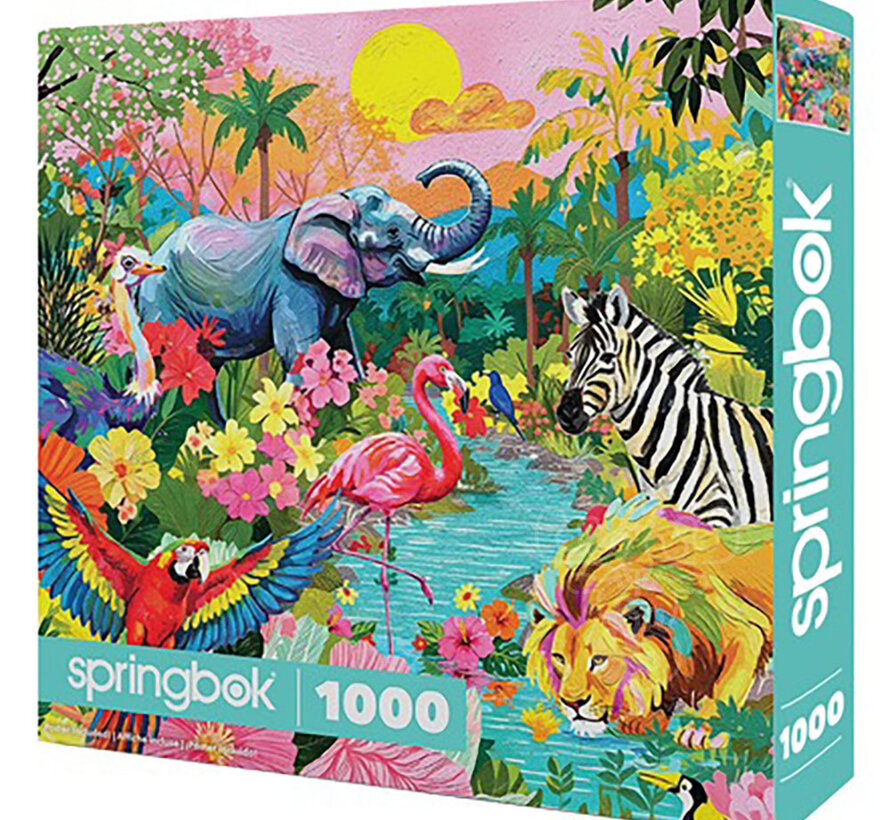 Springbok Tropical Jungle Puzzle 1000pcs