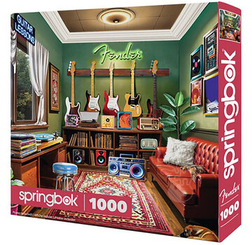 Springbok Springbok Fender Guitar Lessons Puzzle 1000pcs