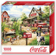 Springbok Springbok Coca Cola Countryside Market Puzzle 1000pcs