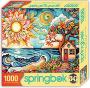 Springbok Springbok She Shed by the Sea Puzzle 1000pcs