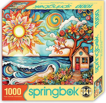 Springbok Springbok She Shed by the Sea Puzzle 1000pcs