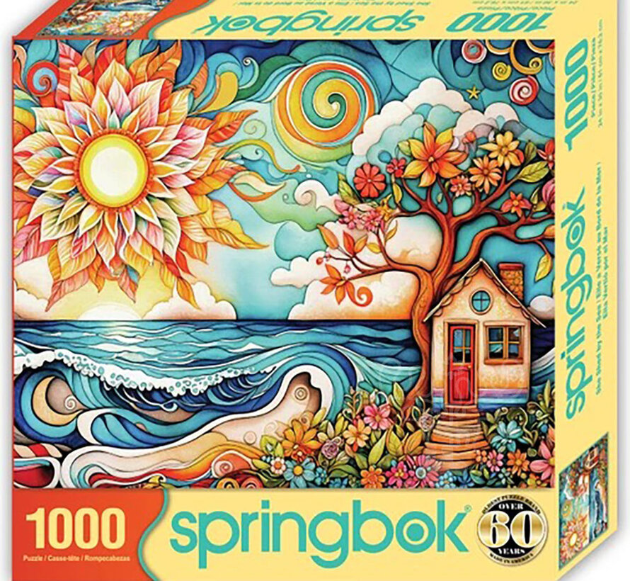 Springbok She Shed by the Sea Puzzle 1000pcs