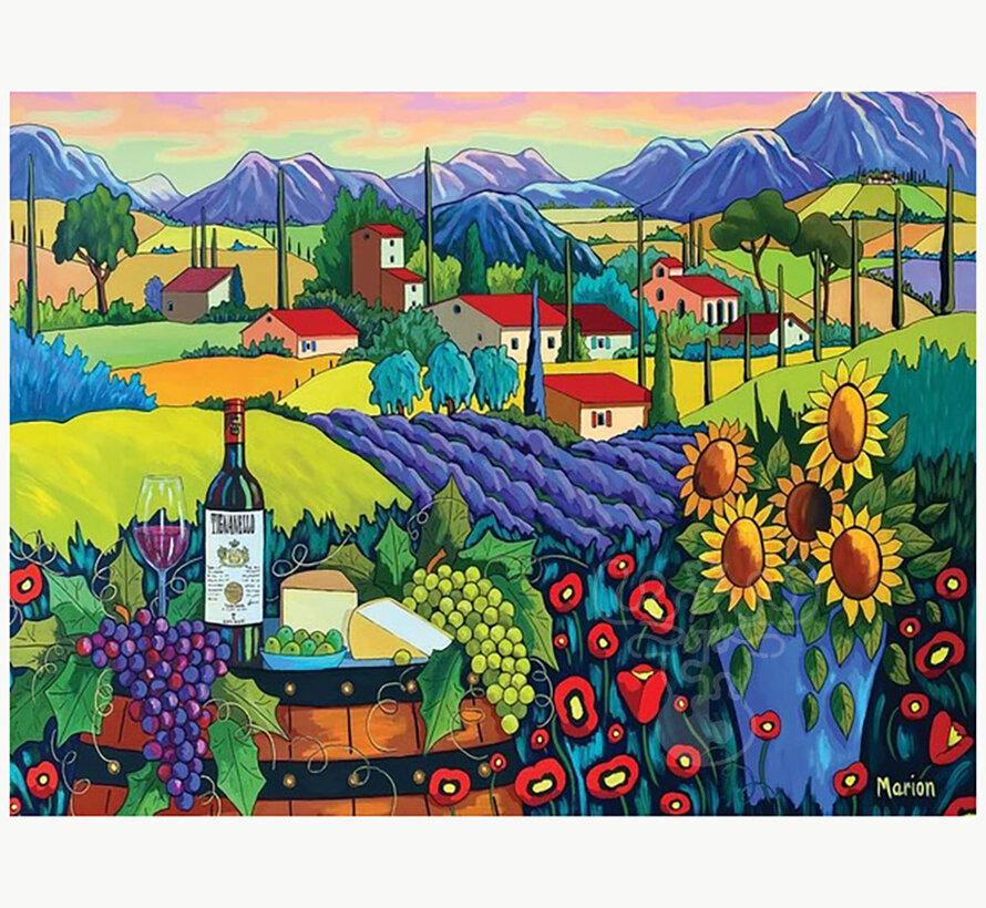 Springbok Vineyard Delight Puzzle 1000pcs