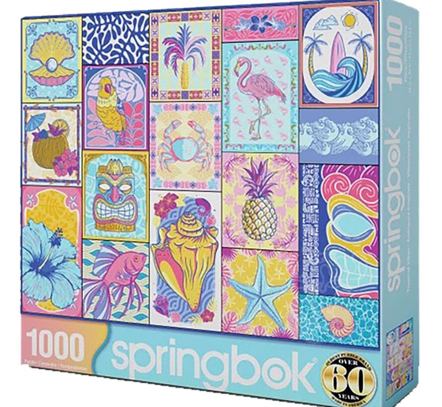 Springbok Tropical Vibes Puzzle 1000pcs