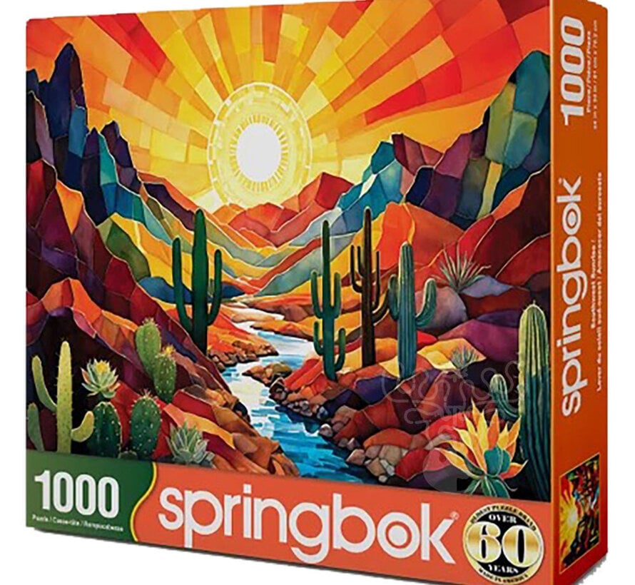 Springbok Southwest Sunrise Puzzle 1000pcs