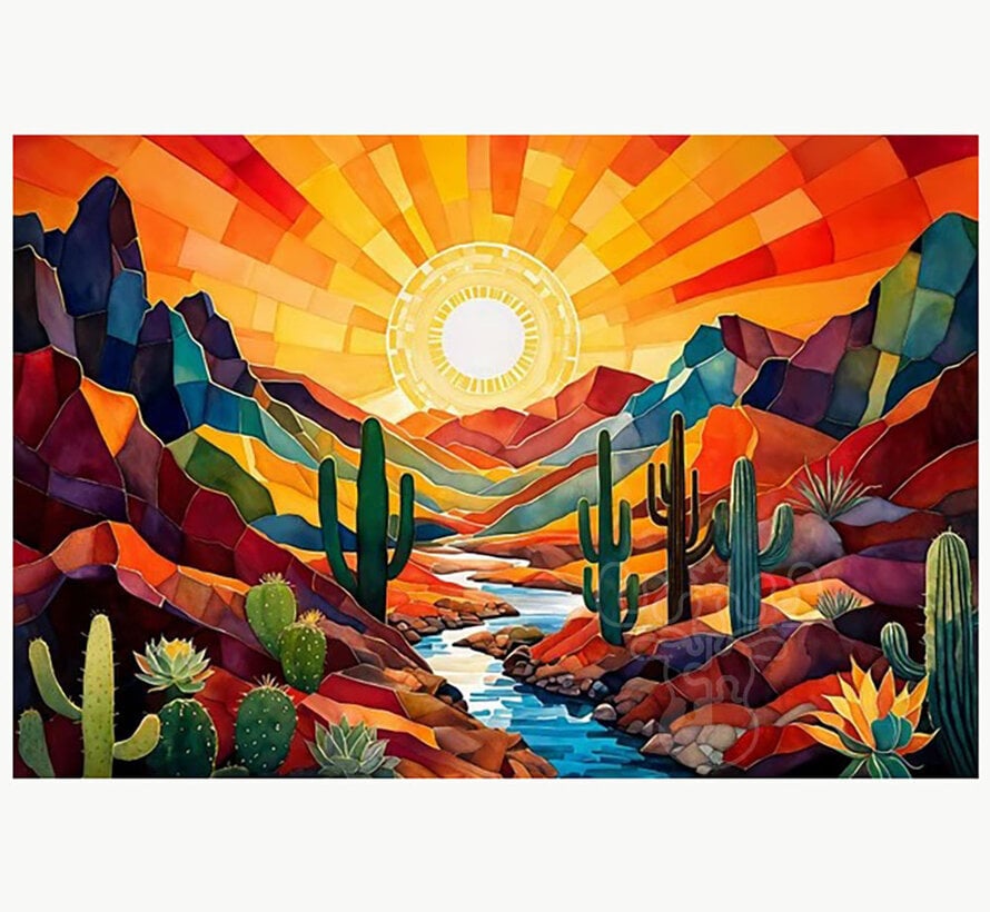 Springbok Southwest Sunrise Puzzle 1000pcs