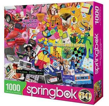 Springbok Springbok Totally 80's Puzzle 1000pcs