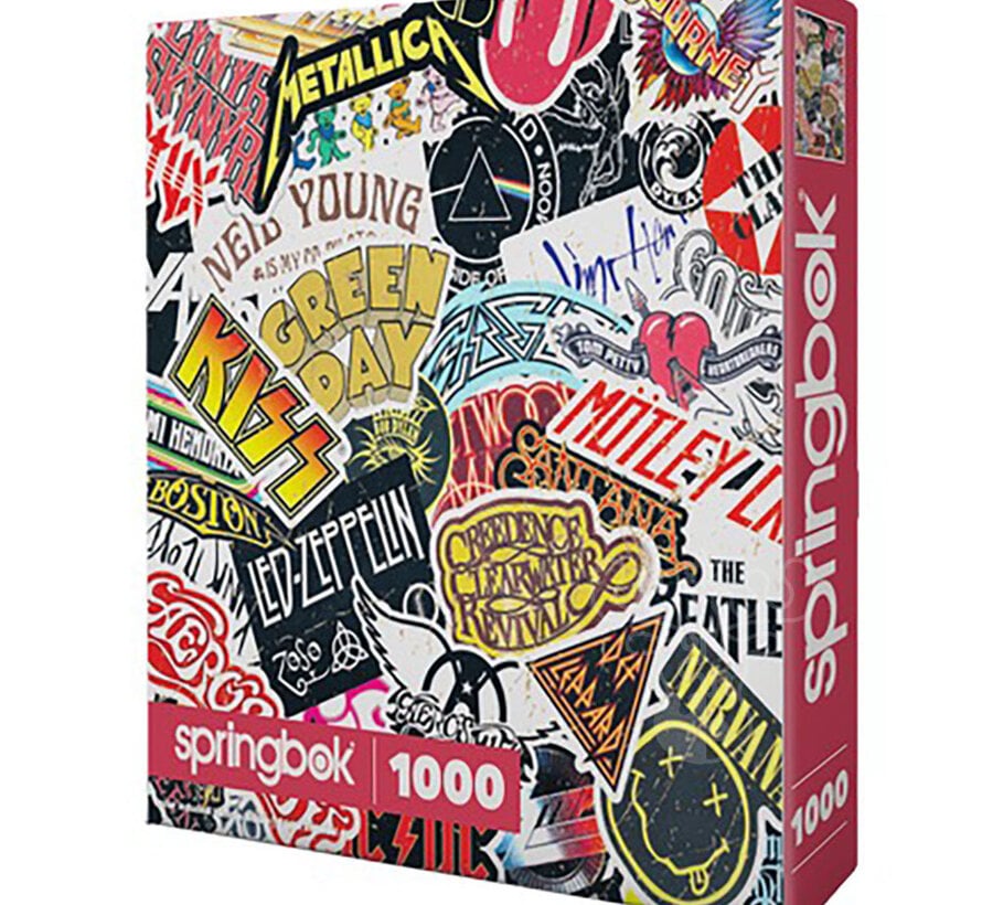 Springbok Rock & Roll Puzzle 1000pcs