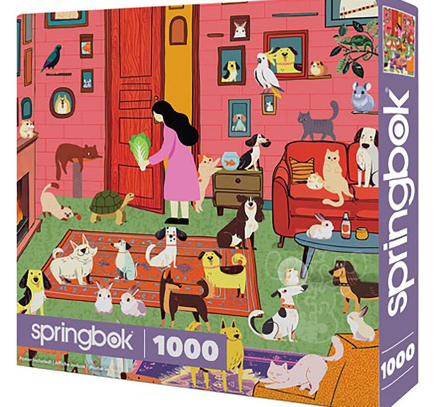 Springbok Pet Paradise Puzzle 1000pcs