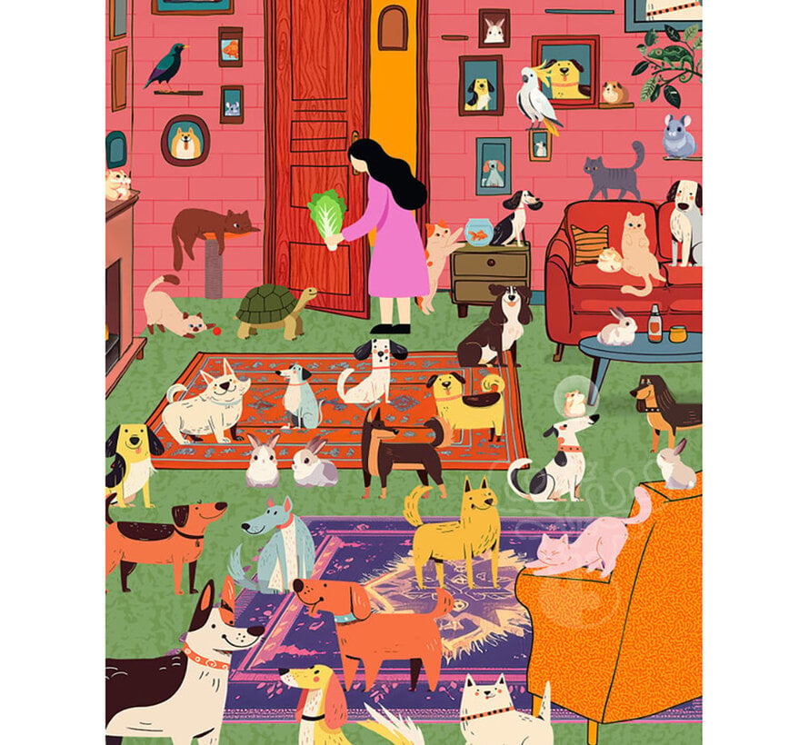 Springbok Pet Paradise Puzzle 1000pcs