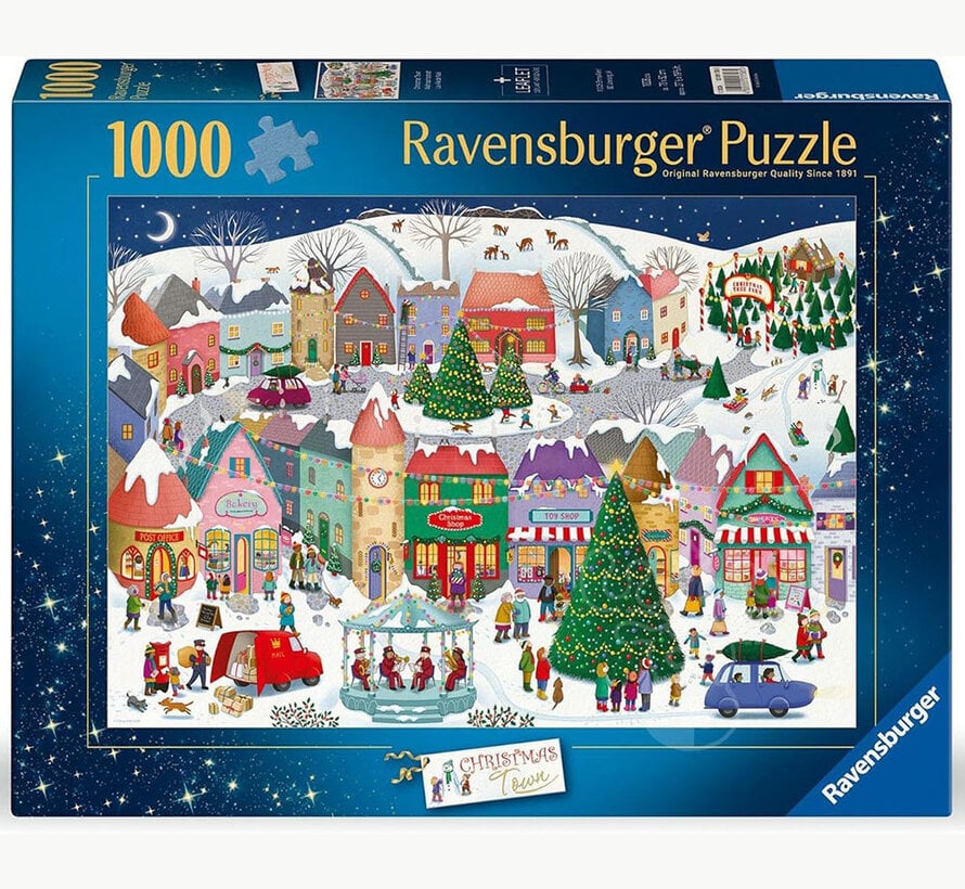 Ravensburger Christmas Town Puzzle 1000pcs