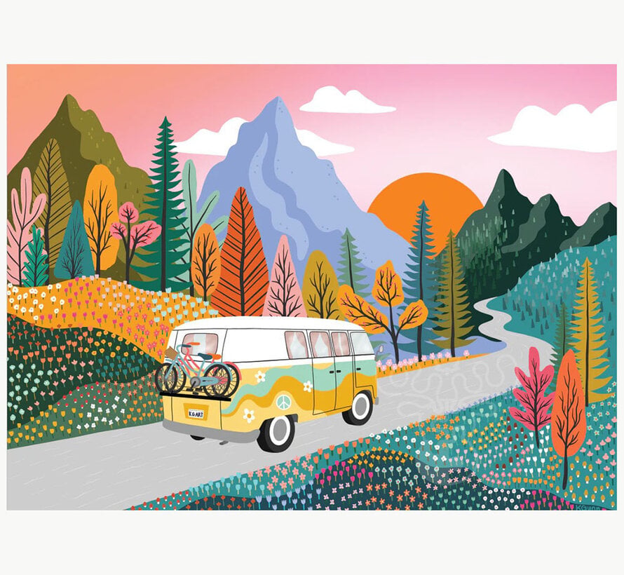 Villager Road Trip Puzzle 250pcs