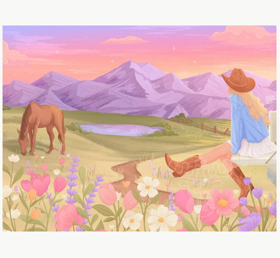 Villager Rockies Meadow Puzzle 250pcs