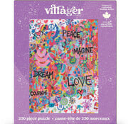 Villager Puzzles Villager Pink Graffiti Puzzle 250pcs