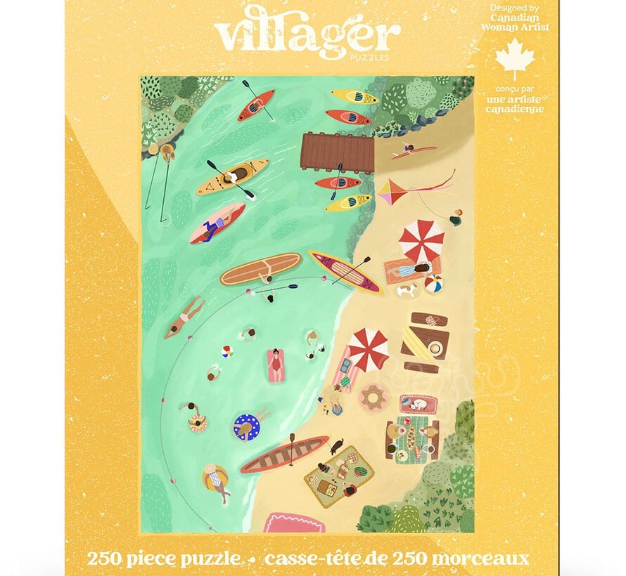 Villager Lake Day Puzzle 250pcs