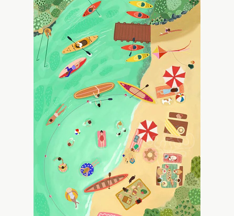 Villager Lake Day Puzzle 250pcs