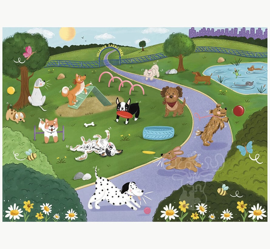 Villager Bark Park Puzzle 250pcs