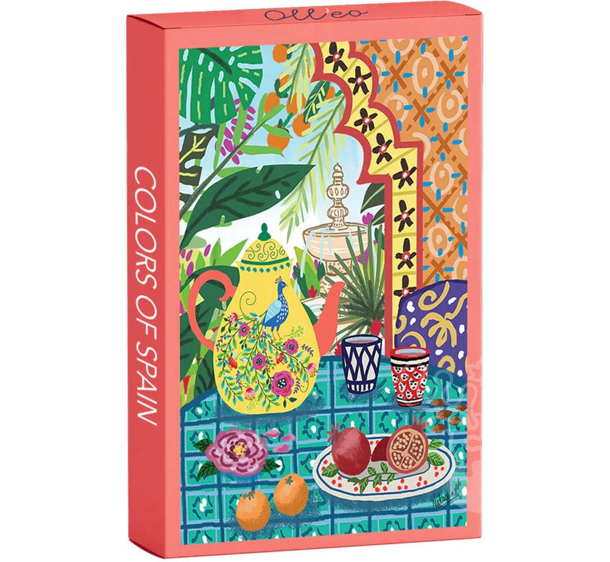 Olleo Colors of Spain Mini Puzzle 99pcs