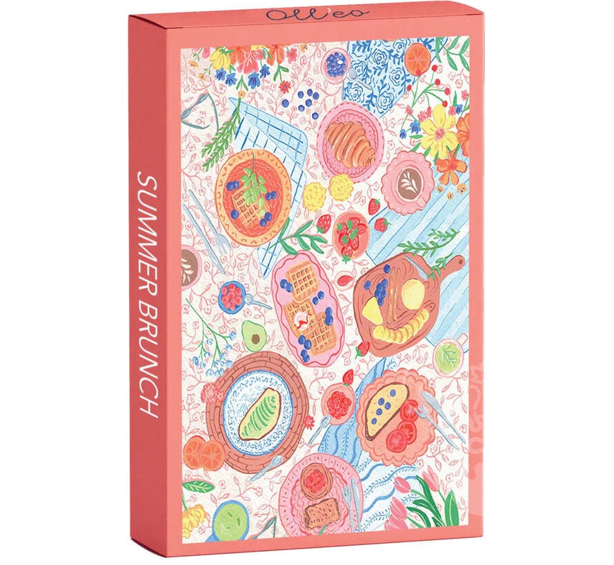 Olleo Summer Brunch Mini Puzzle 99pcs