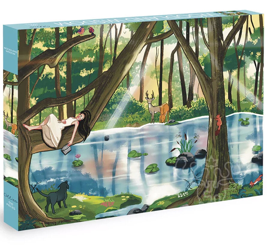 Olleo Woodland Wisdom Puzzle 500pcs