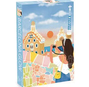 Olleo Puzzles Olleo Barcelona Glow Puzzle 500pcs