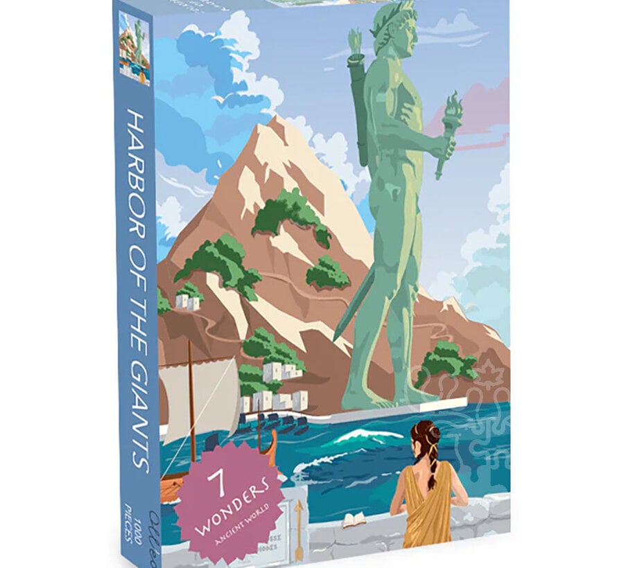 Olleo Colossus of Rhodes: Harbor of the Giants Puzzle 1000pcs