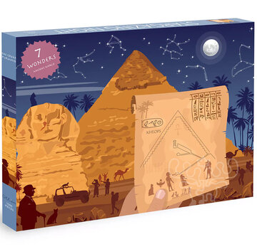 Olleo Puzzles Olleo 7 Wonders: The Great Pyramid: Stargazing Night Puzzle 1000pcs