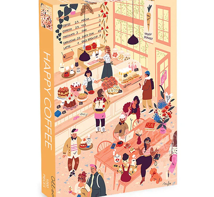 Olleo Happy Coffee Puzzle 1000pcs