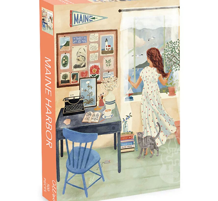 Olleo Maine Harbor Puzzle 500pcs