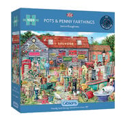 Gibsons Gibsons Pots & Penny Farthings Puzzle 1000pcs RETIRED