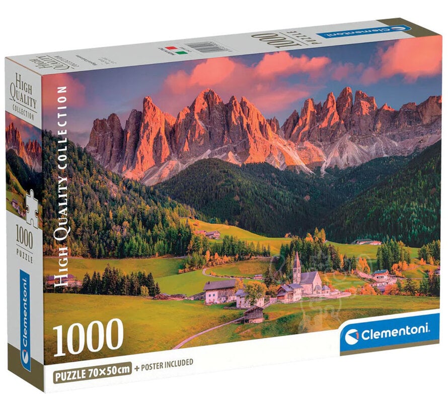 Clementoni Magical Dolmites Puzzle 1000pcs