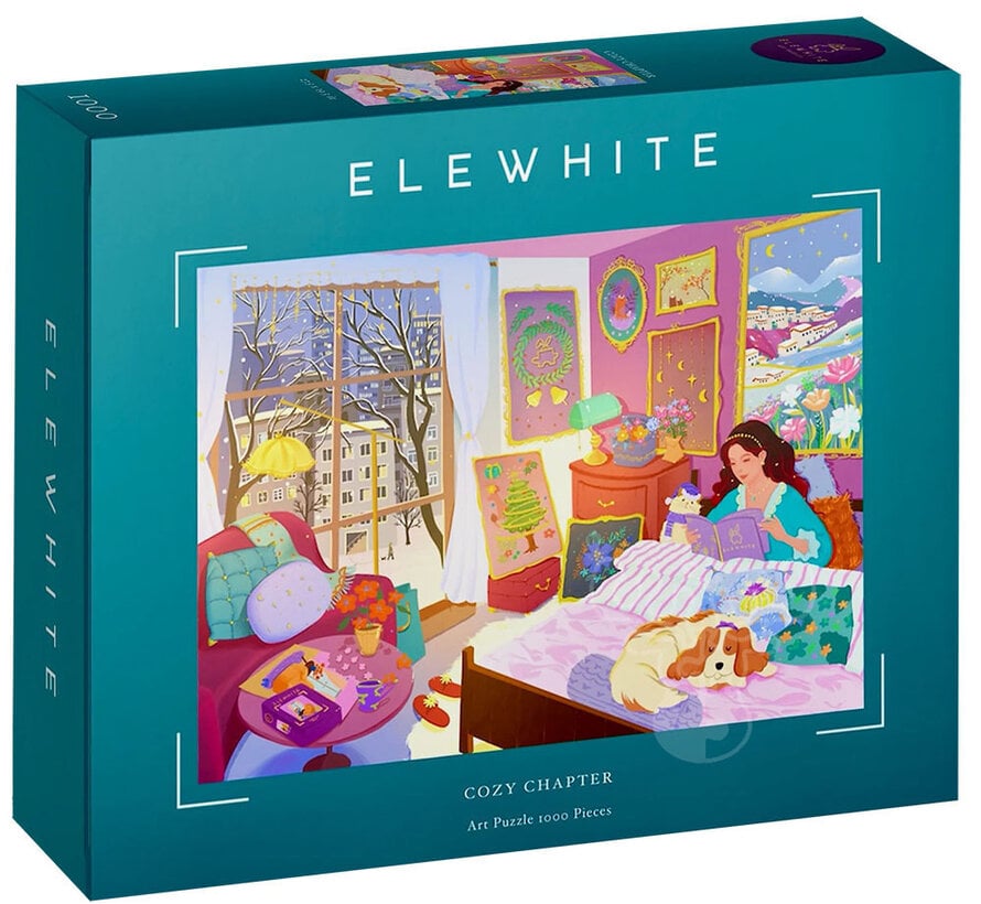 Elewhite Cozy Chapter Puzzle 1000pcs