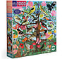 eeBoo French Medieval Songbirds Puzzle 1000pcs