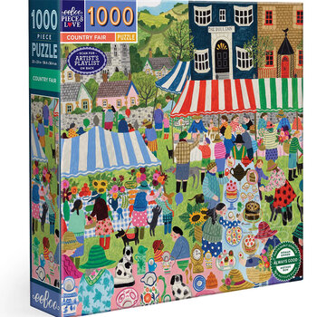 EeBoo eeBoo Country Fair Puzzle 1000pcs