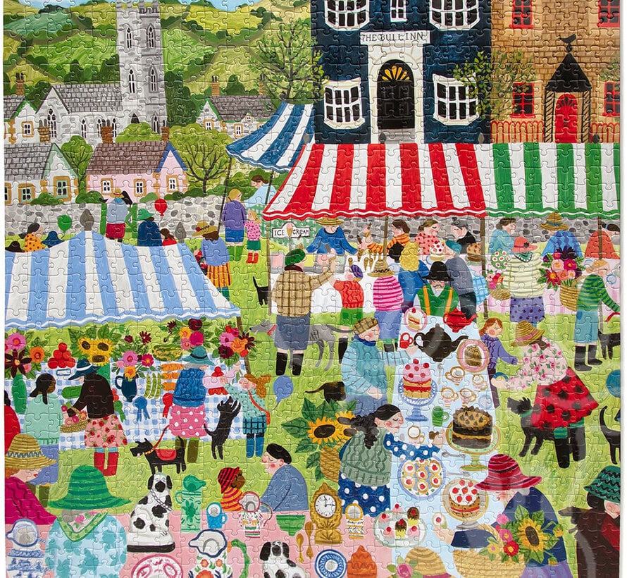 eeBoo Country Fair Puzzle 1000pcs