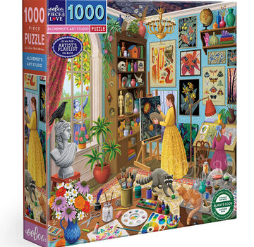 EeBoo eeBoo Alchemist's Art Studio Puzzle 1000pcs
